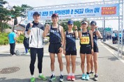 구미시청 육상팀 '2020 대관령 전국하프마라톤대회' 3개부문 입상