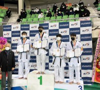 상모고 송민근 학생, 전국태권도대회 동메달 획득!